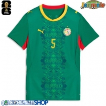 Maglie da calcio Senegal Idrissa Gueye #5 Seconda Maglia Femminile Mondiali 2026  Manica Corta